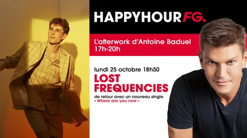 Lost Frequencies invité ce soir dans l’Happy Hour !
