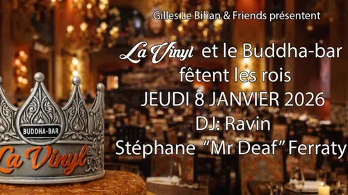 FG CHIC : La nuit des couronnes au Buddha-Bar, La vinyl
