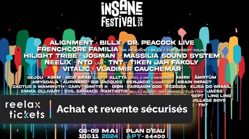 Insane Festival (8 au 11 juillet 2024)