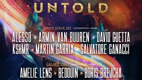 LE FESTIVAL UNTOLD ACCUEILLE DAVID GUETTA, MARTIN GARRIX, ALESSO,...