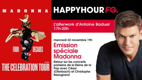 Happy Hour spéciale Madonna ce soir !