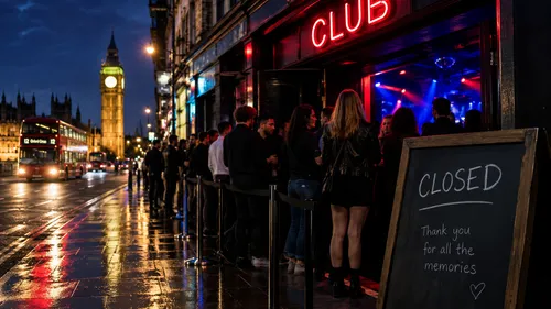 Angleterre : la vie nocturne toujours en souffrance