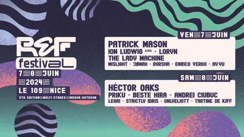 Le Riviera Electro Festival (REF) (7 au 9 juin 2024)