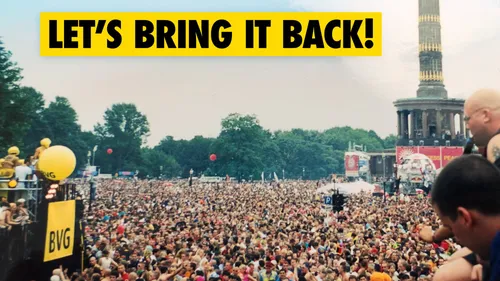 Rave The Planet : La Love Parade de retour à Berlin le 9 juillet