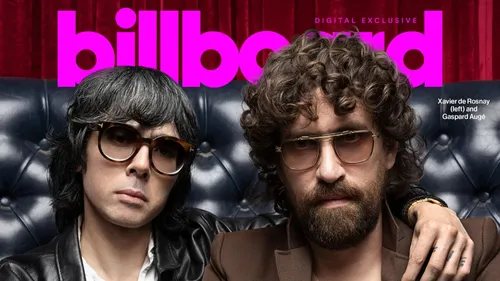 Justice, en Une du magazine Billboard