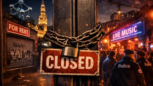 Bruxelles : la vie nocturne en danger 