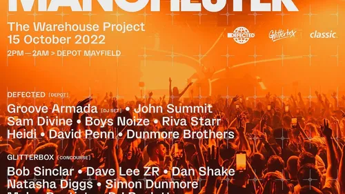 Defected organise sa warehouse party !