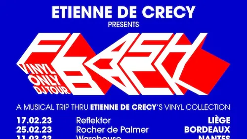 Etienne de Crecy : c’est sa tournée de vinyle !