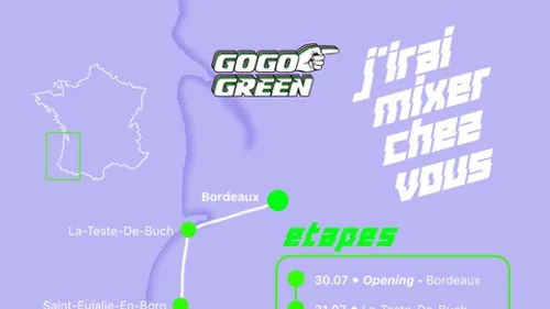Le Gogo Green Tour 2022 avec Radio FG