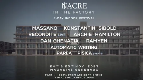 Le Nacre festival s'installe à Paris ce week-end 