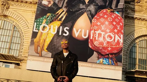 Pharrell Williams à la Paris Fashion Week