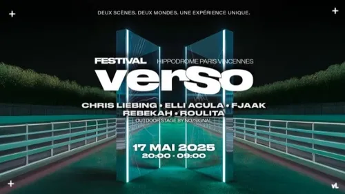 Verso festival à l'Hippodrome de Vincennes le 17 mai