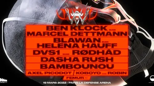 Visiv, quand la techno s’installe à Paris La Defense Arena