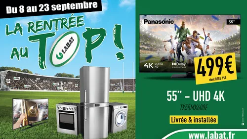 LONS :  Rendez-vous  du 8 au 23 septembre pour l'opération rentrée...