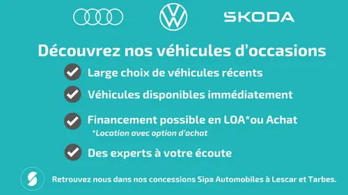 Découvrez les vehicules d'occasions dans les concessions Sipa...