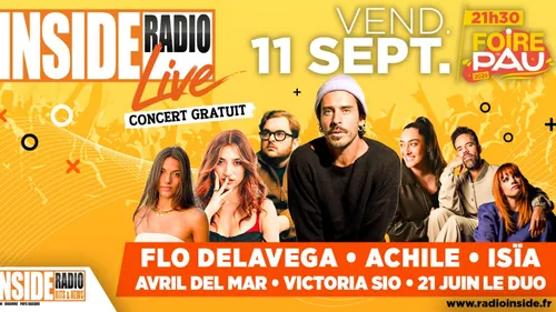 Rendez-vous le 11 septembre pour le plateau Inside Radio Live à la...