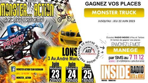 LISTE DES GAGNANTS : MONSTER ACTION 