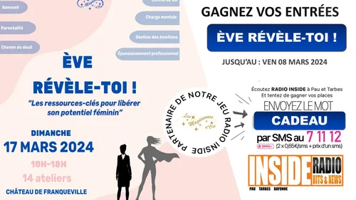 GAGNANT(E) : ève révèle-toi ! 
