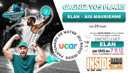 LISTE DES GAGNANTS : ELAN BEARNAIS VS AIX-MAURIENNE ! 