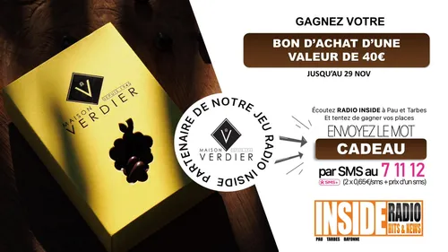 Liste des gagnant(e)s : Bon d'achat d'une valeur de 40€ avec la...