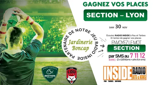 Liste des gagnant(e)s : Section VS Lyon