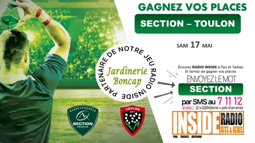 Liste des gagnant(e)s : Section VS Toulon