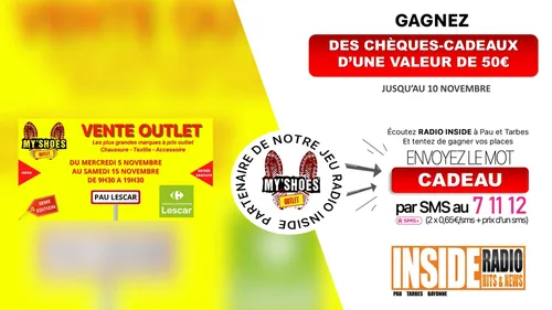 Liste des gagnant(e)s : My Shoes Outlet (phase 2)
