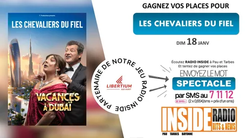 Gagnez vos invitations por le nouveau spectacle Les Chevalierd du...