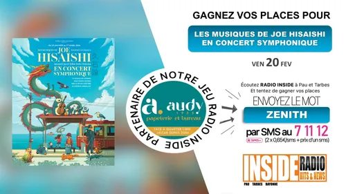 Liste des gagnant(e)s : Les Musiques de Joe Hisaishi au zénith de...