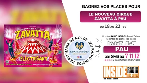 Liste des gagnant(e)s partie 1 : Cirque Zavatta à Pau ! 