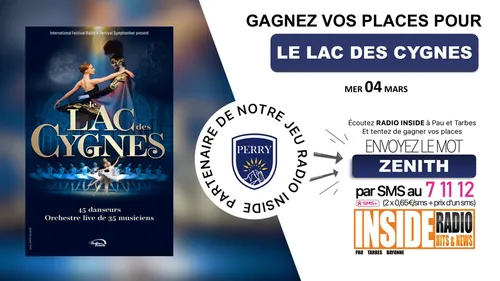Gagnez vos invitations pour Le Lac des Cygnes au Zénith de Pau !