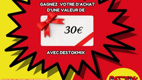 Liste des gagnant(e)s : Bon d'achat de 30€ avec Desokmix à Lons ! 