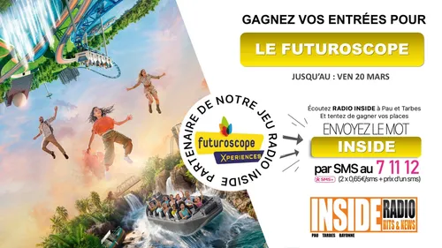 Liste des gagnant(e)s : Les entrées pour le Futuroscope ! 