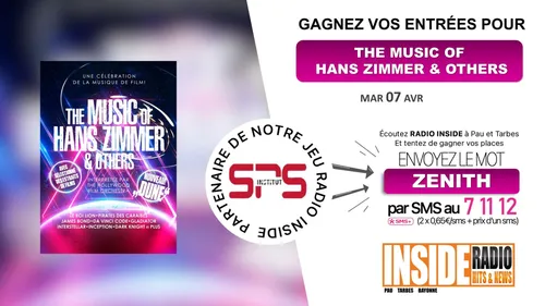Liste des gagnant(e)s : THE MUSIC OF HANS ZIMMER & OTHERS