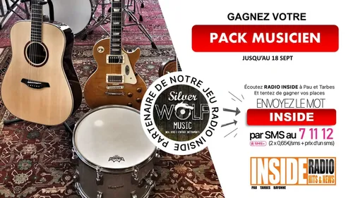 Gagnez votre pack musicien avec Silver Wolf Music ! 
