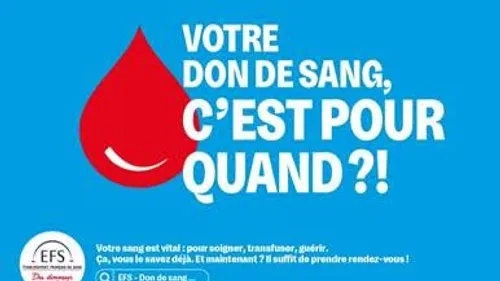 Pau : Collecte de sang le 31 mars ! 