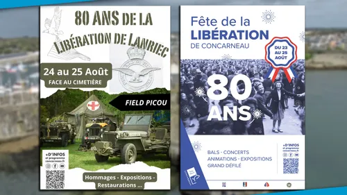 Concarneau fêtera les 80 ans de sa libération du 23 au 25 août