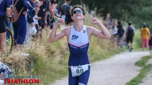 Quentin, champion de Bretagne de Triathlon et Duathlon à 15 ans. 