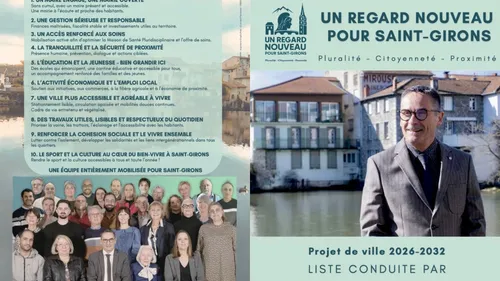 Municipales à Saint-Girons, Christophe Mirouse présente son programme