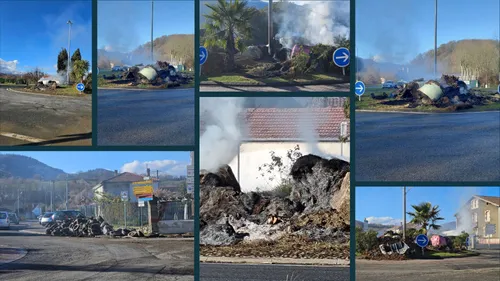 Mobilisation agricole sur plusieurs ronds-points du Couserans