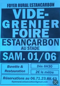 Vide-grenier  à ESTANCARBON