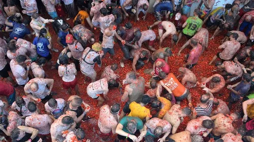 Espagne : "la Tomatina" de retour après deux ans d'absence