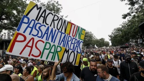 Nouvelle journée de mobilisation contre le pass sanitaire ce samedi...