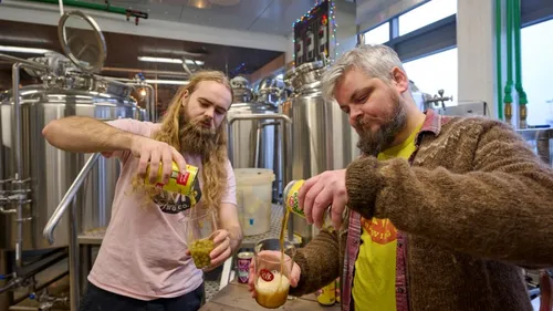 Goût chou mariné et petits pois, cette bière cartonne pour Noël 