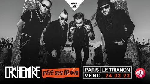 Concert : Cachemire vous donne rendez-vous le 24 mars au Trianon