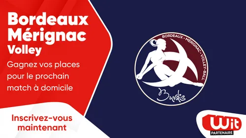 Bordeaux Mérignac Volley : gagnez vos places pour le prochain match à domicile