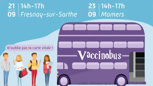 Un bus pour vacciner les jeunes va sillonner les routes de la Sarthe