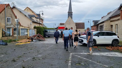 Coupures de courant, toit effondré, trains à l’arrêt… le Cher très...