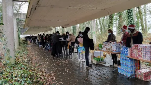 Orléans : nouvelle distribution de produits alimentaires et...