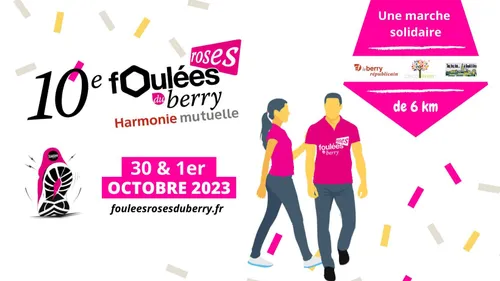 Tous ensemble contre le cancer : les Foulées roses du Berry sont de...